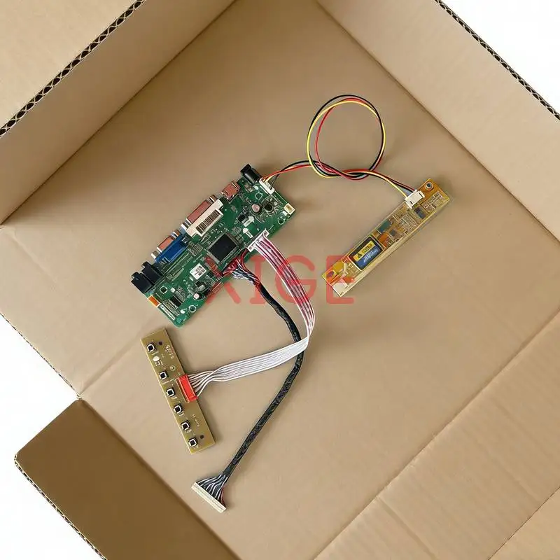 

Плата контроллера Matrix, совместимая с CLAA154WA05 CLAA154WA03 CLAA154WA04 CLAA154WA01, LVDS 30Pin 1280x800 1280*800 1-CCFL, комплект HDMI+DVI+VGA