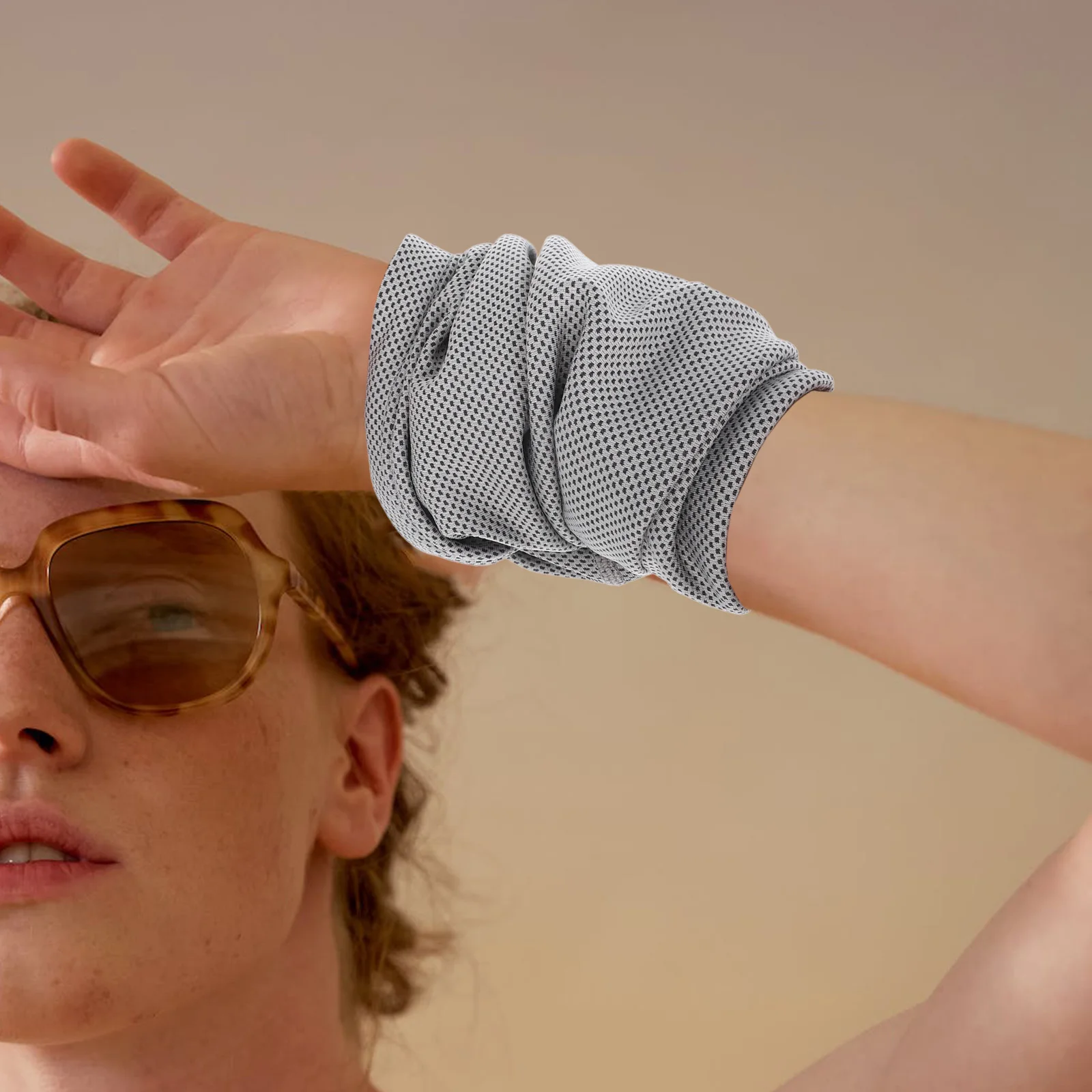 

Wrist Bands Sweat-absorbing Guard Breathable Brace Cover Sports Grey Comfortable Protectors Student