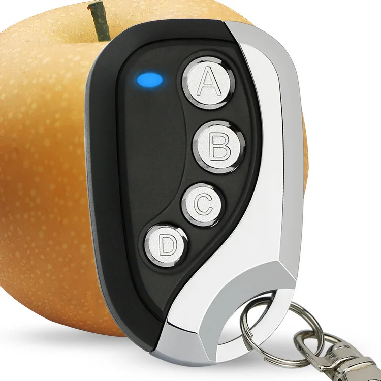 433MHz Smart Copy Duplicator Remote Control RF Wireless 4 Button Electric Garage Door Gate Remote Cloning Transmitter