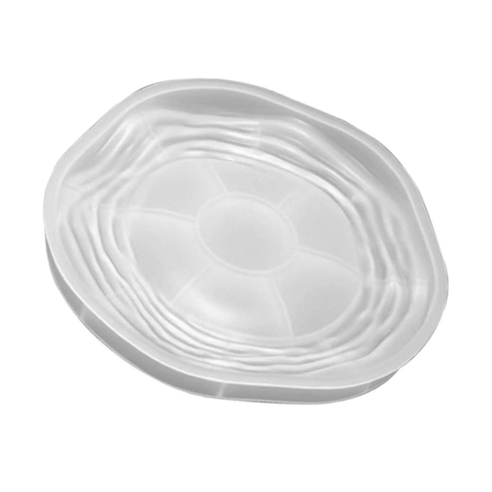 Silicone Resin Casting Dish Mold for Jewelry Storage Tray DIY Craft Concrete Plaster Candle Holder Polymer Clay Cement Mold
