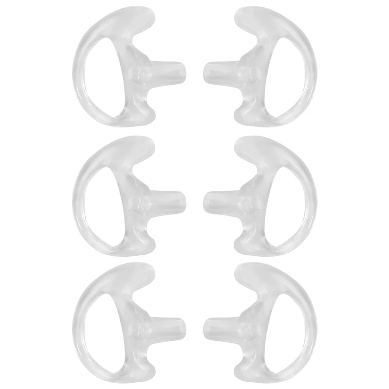 

A73T Soft Radio Earmold Replacing Earpiece Insert Acoustic Coil Tube Audio Kits Headphone Accessories