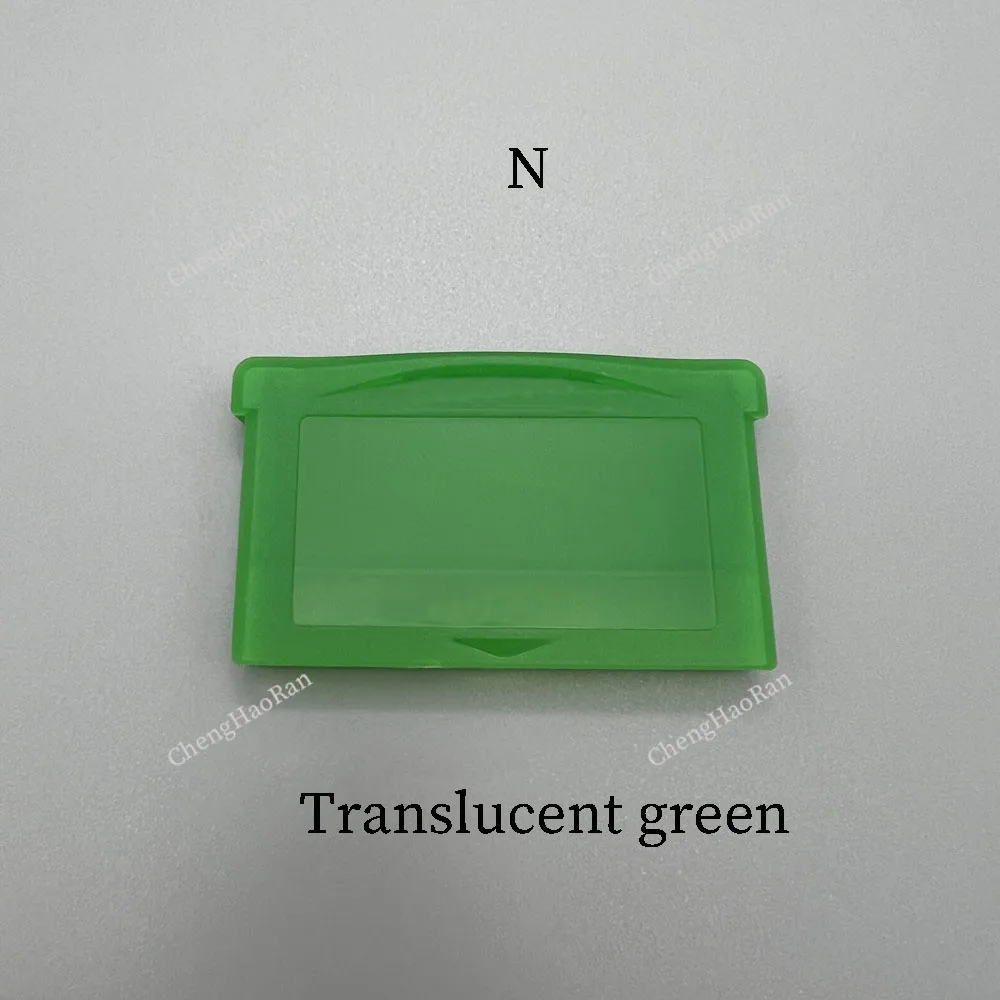 ChengHaoRan 1PC For Transparent Plastic Multi-color Card Box GBA Storage Box Protective Case High-quality Dust-proof Box