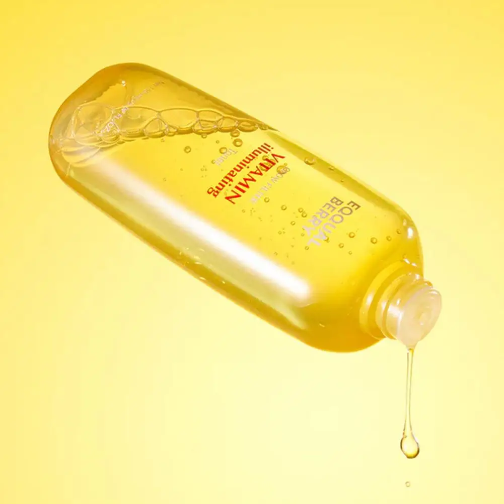 Tônico Iluminador de Vitamina EQUAL BERRY Contém Vitamina C e Niacinamida, Hidrata, Ilumina, Melhora a Opacidade e Esfolia Suavemente