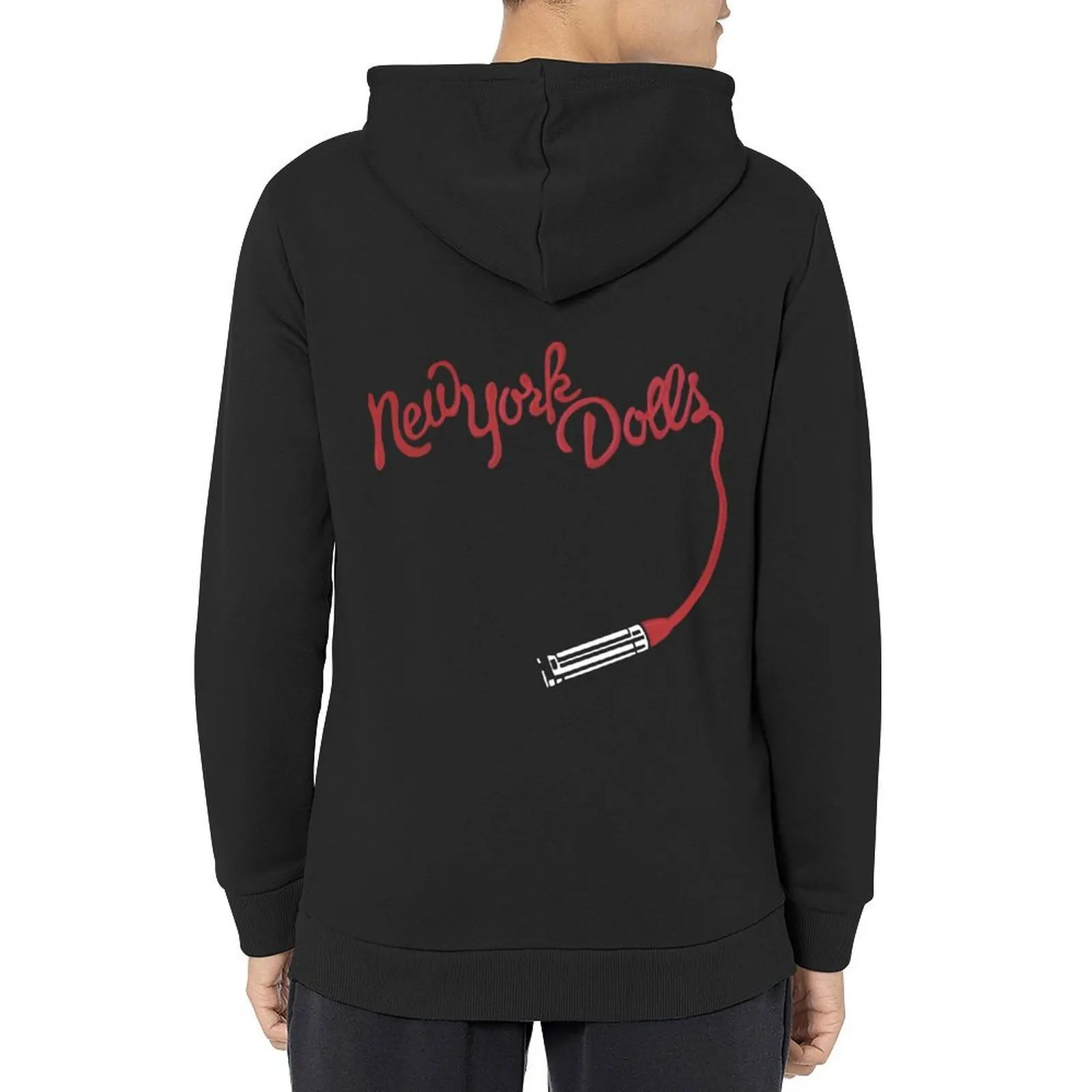 

New York Dolls Hoodie japanese style mens clothes blouse hooded shirt men's hoodie sweatshirt