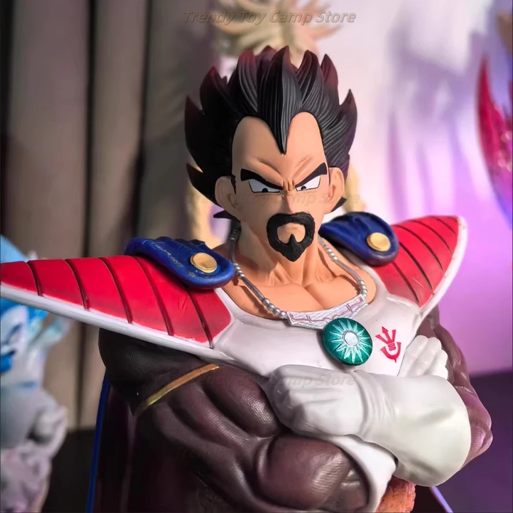 

29cm Dragon Ball Z Super Saiyan King Vegeta VegetaIII PVC Anime Action Figure Battle Statue Collection Model Kids Toys DollGifts