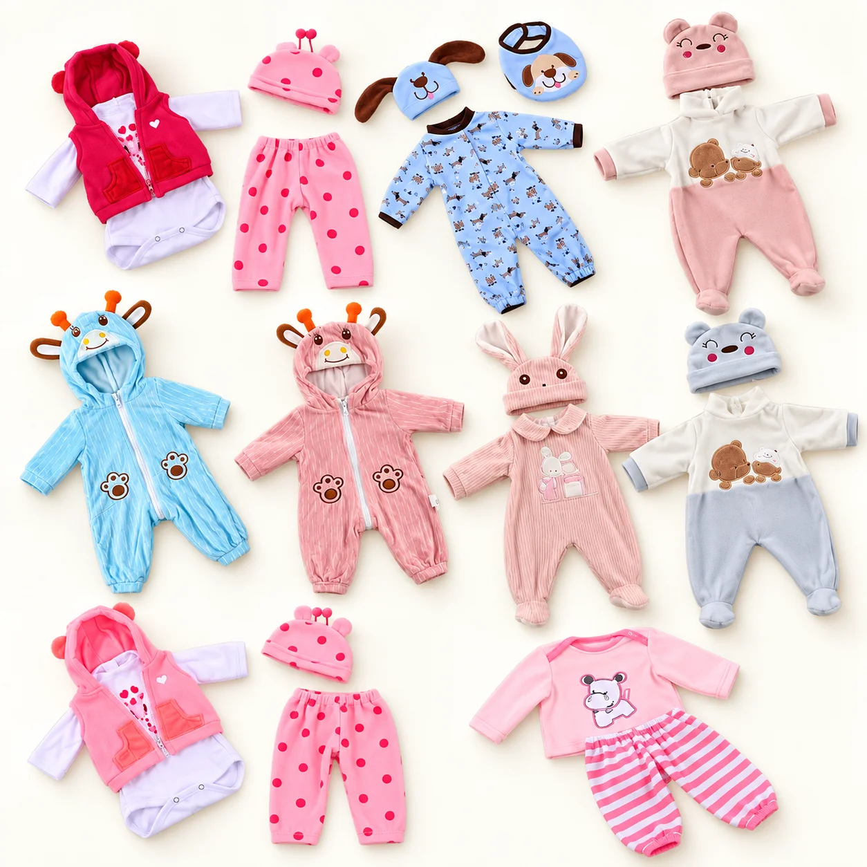 roupas-para-bonecas-de-18-polegadas-45cm-macacao-e-pijama-para-bonecas-bebe-recem-nascido-acessorios-para-bonecas-presentes-para-meninas