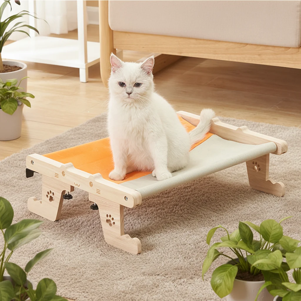 Wall Mounted Window Hanging Cat Hammock Bed Indoor Suction Cup Safety Cat Perch Sleeping Hammock for Cat Rest