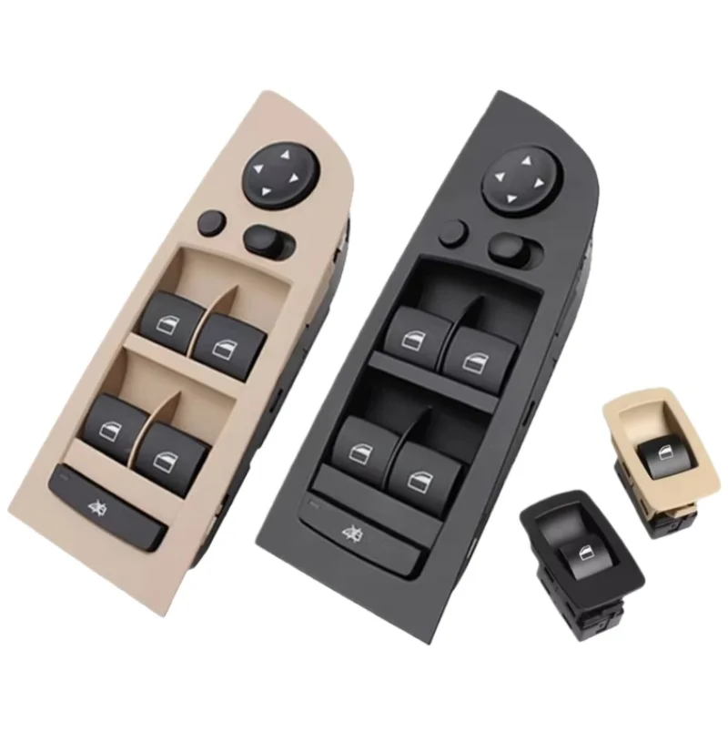 For BMW 3 Series E90 E91 E92 X5 X6 E70 E71 2007-2013 Window Control Switch Button Assembly Power Window Main Panel