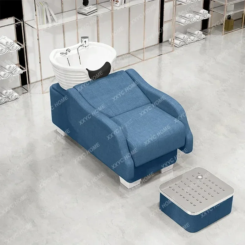 

Commercial Hairdressing Shampoo Bed Japanese Scalp Treatment Water Spa Pedicure Chair Economic Hair Washing Headspa Recliner