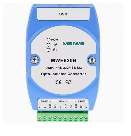 MWE820B USB to RS232/RS485/RS422 Isolation Converter