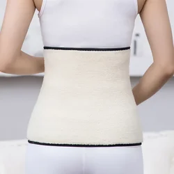 Winter Thicken Thermal Cashmere Waist Warmer Lumbar Support Belt Abdominal Stomach Protector Wrap Band Back Brace Kidney Binder