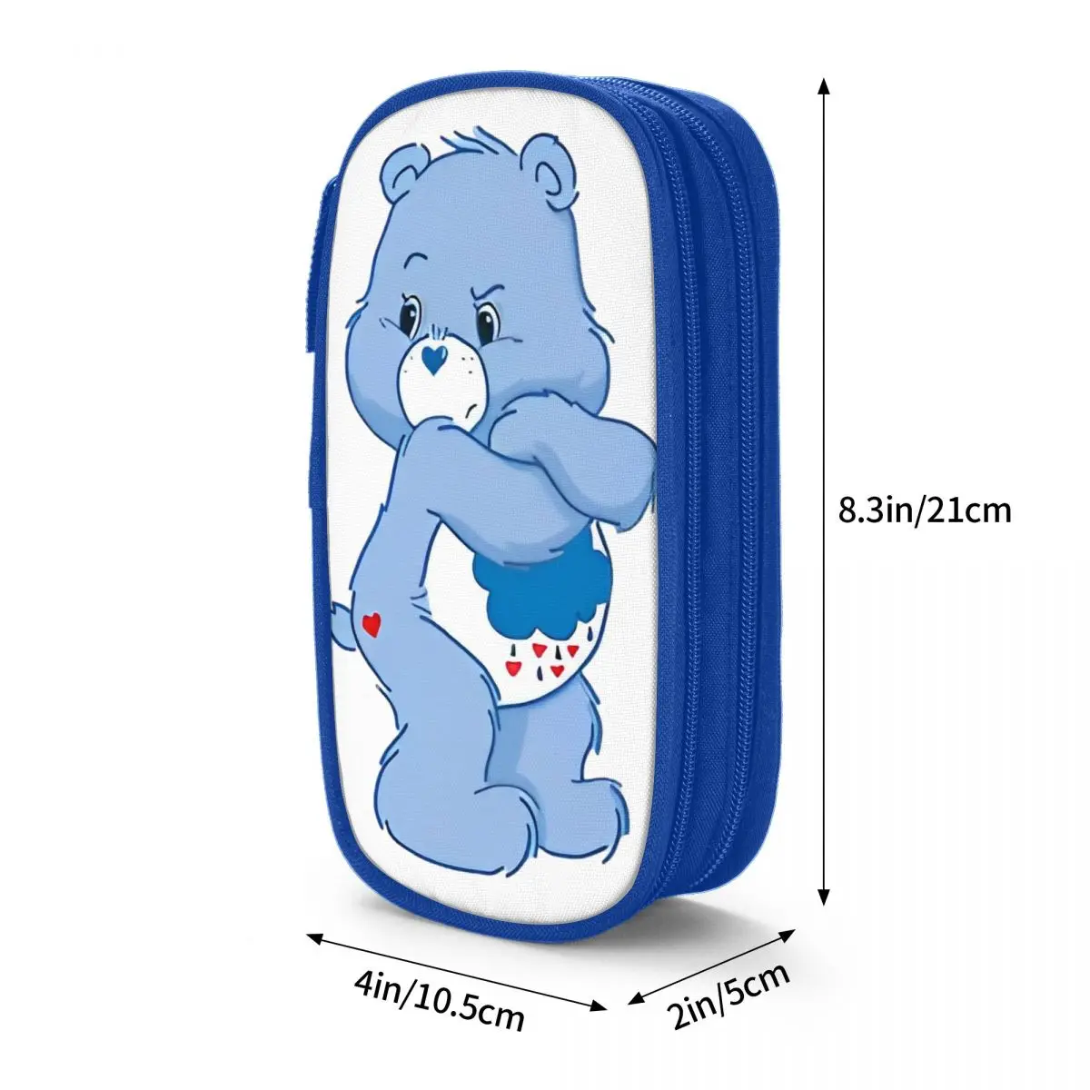 Care Bears Grumpy Bears Pencil Cases Pencilcases Pen Holder for Student Big Capacity Bag Students School Cosmetic Stationery