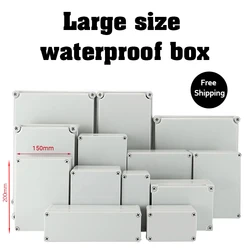 BIG size Outdoor Waterproof Enclosure Plastic Box Electronic Project Instrument Case Electrical Project Box Junction Box Housing