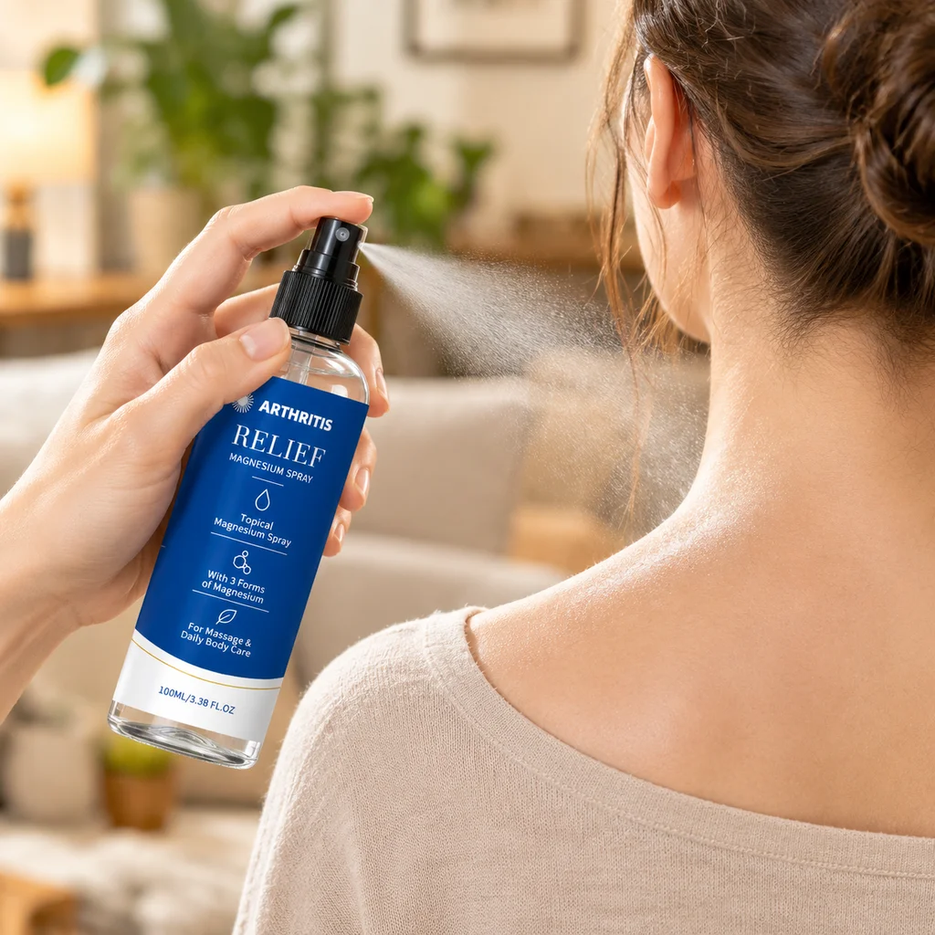 Arthritis Relief Magnesium Spray Reduce Muscle Ache Improve Knee Rheumatoid Alleviating Joint Discomfort Body Massage Care Spray