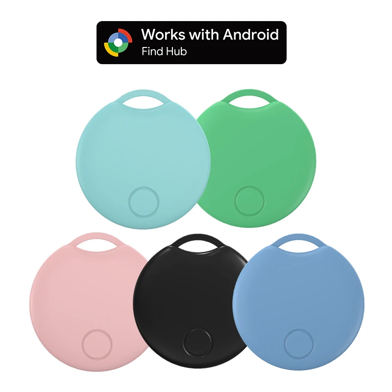 يعمل جهاز تعقب Google Bluetooth الذكي مع Android Find Hub Key Finder Pet Locator Smart Tag لهواتف Xiaomi Samsung Vivo #5