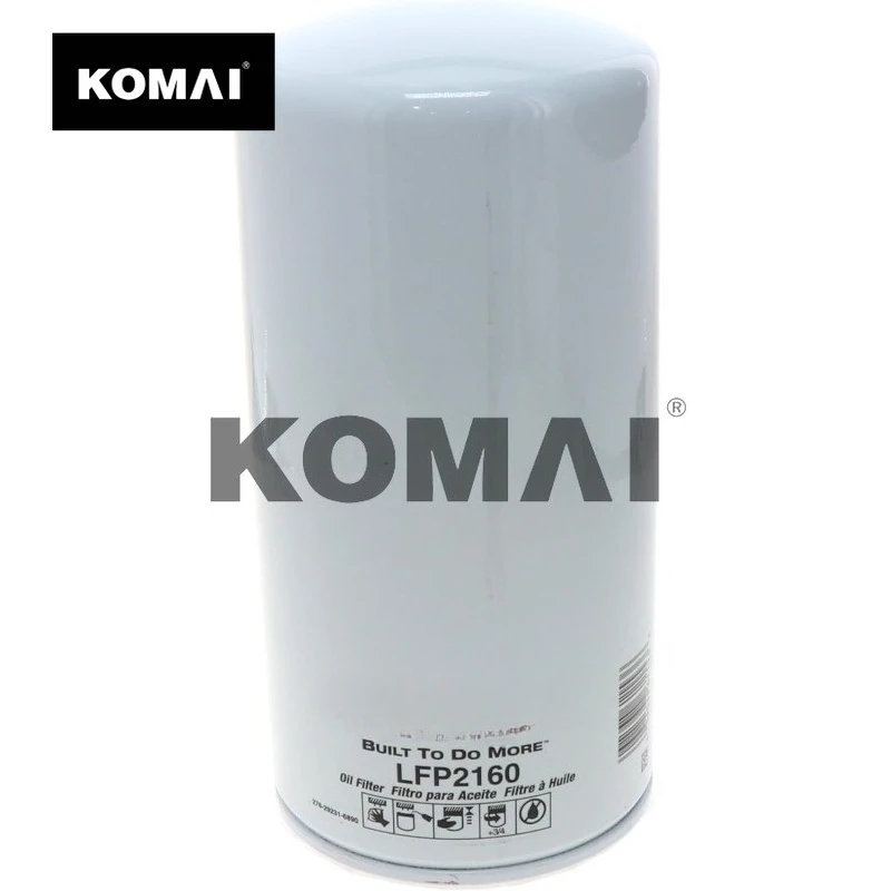KOMAI Luber-finer Luberfiner LFP2160 MD/HD Spin-on Heavy Duty Oil Filter All Series 50 & 60 Detroit Diesel engs. (AC PF2100; GM