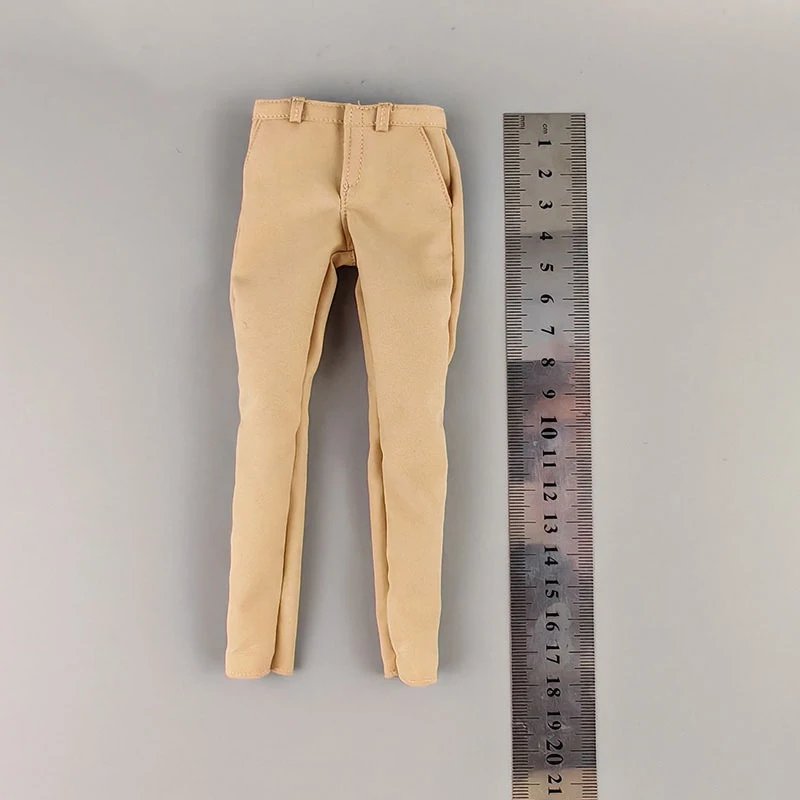 

Масштаб 1/6, мужские брюки в западном стиле, черные абрикосовые армейские зеленые модели для 12-дюймовых фигурок, аксессуары для самостоятельного изготовления