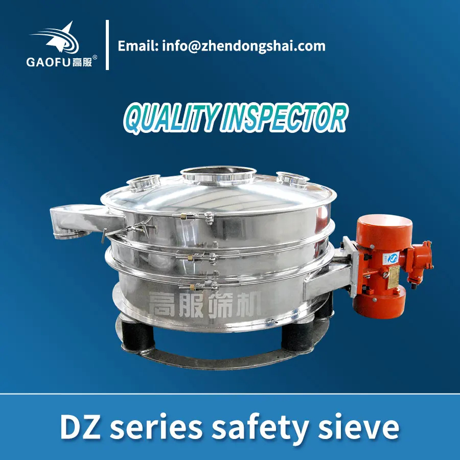 Industrial Sifter Corn Flour Filter Straight Sieve Circular Vibration Screen Manufacturer