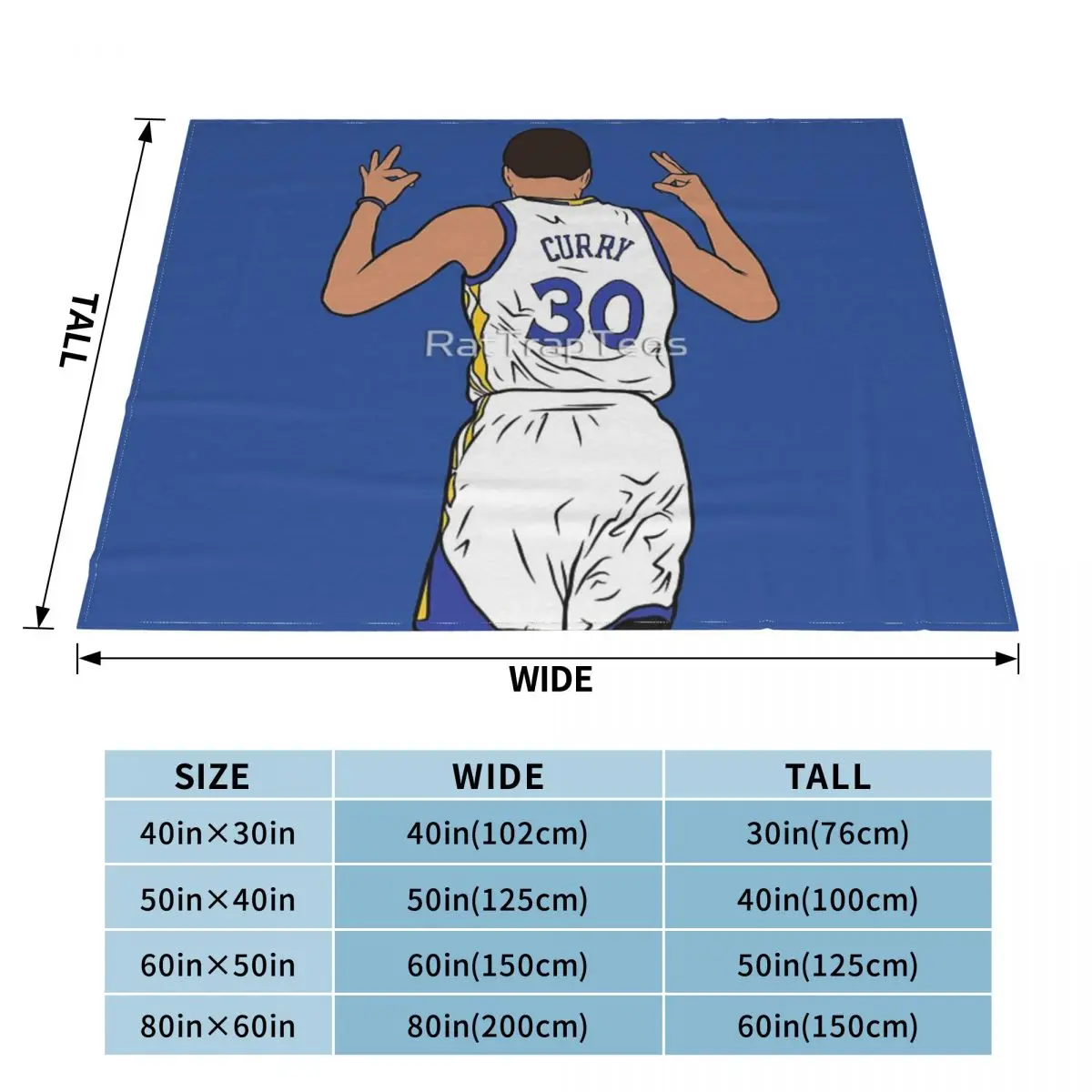 Steph Curry 3 Point Celebration Blanket Bedspread On The Bed Kawaii Sofa Cover