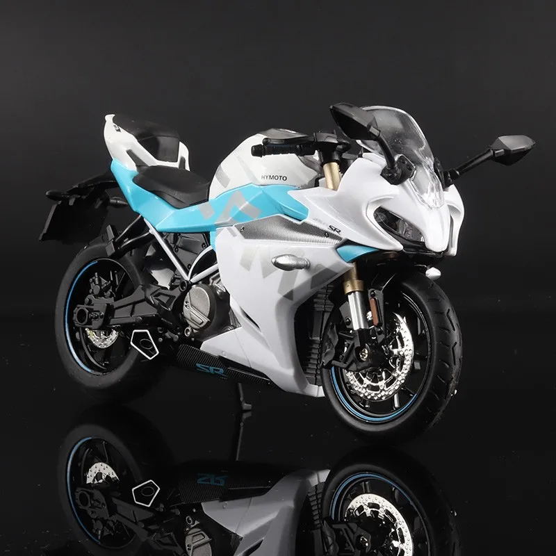 1:12 CFMOTO 250SR Metal Racing High Quality Alloy Motorcycle Miniature Toy Simulation Children Diecast Car Kids Birthday Gifts