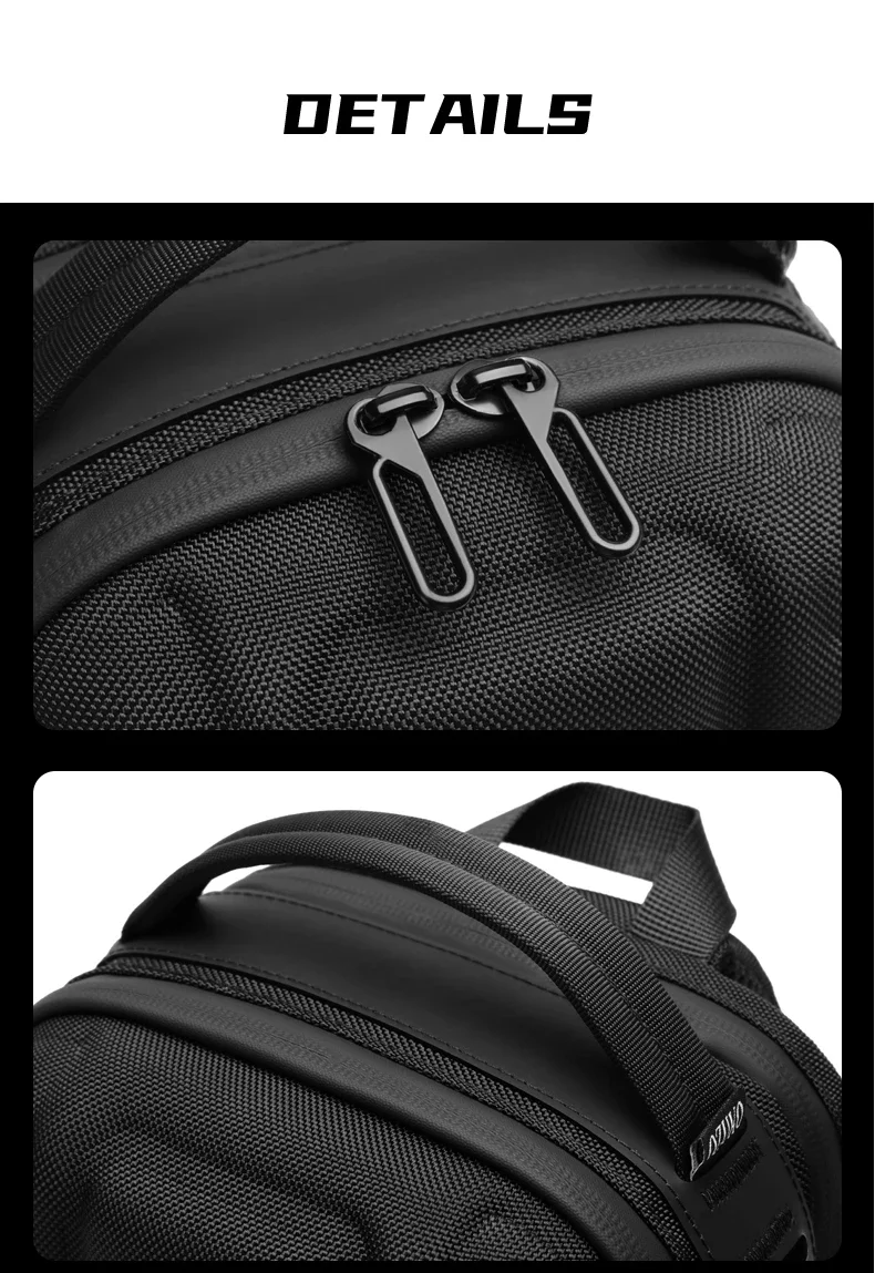 OZUKO Hard Shell Flex Bag Men Sports Shoulder Bag Multifunctional Large Capacity Waterproof High Quality Outdoor Tactical Bag