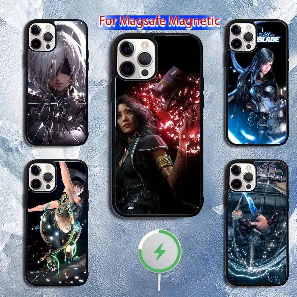 

Game S-Stellar B-Blade Phone Case For iPhone 16,15,14,13,12,11,Pro,Max,Plus,Mini,Magsafe,Magnetic Wireless Charging Case