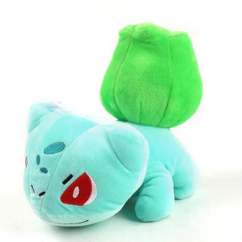 5-delige Pokemon pluche sleutelhangerset - Pikachu Bulbasaur Squirtle Charmander hangende pop, knuffelcadeaus voor kinderen