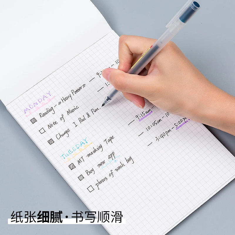 Yoofun A6 Excellent Note Book Cheap Grid B5 Student Eye Protection Thickened Paper Memo Pads A5 Blank Office Convenience Booklet