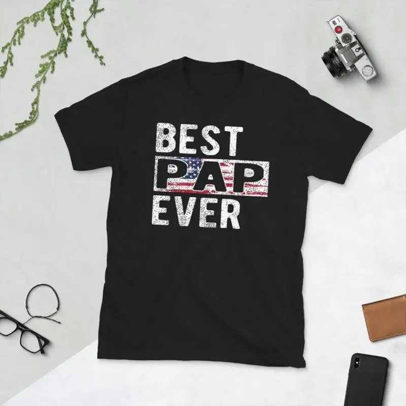 Best Pap Grandpa Fathers Day Grandfather T Shirt