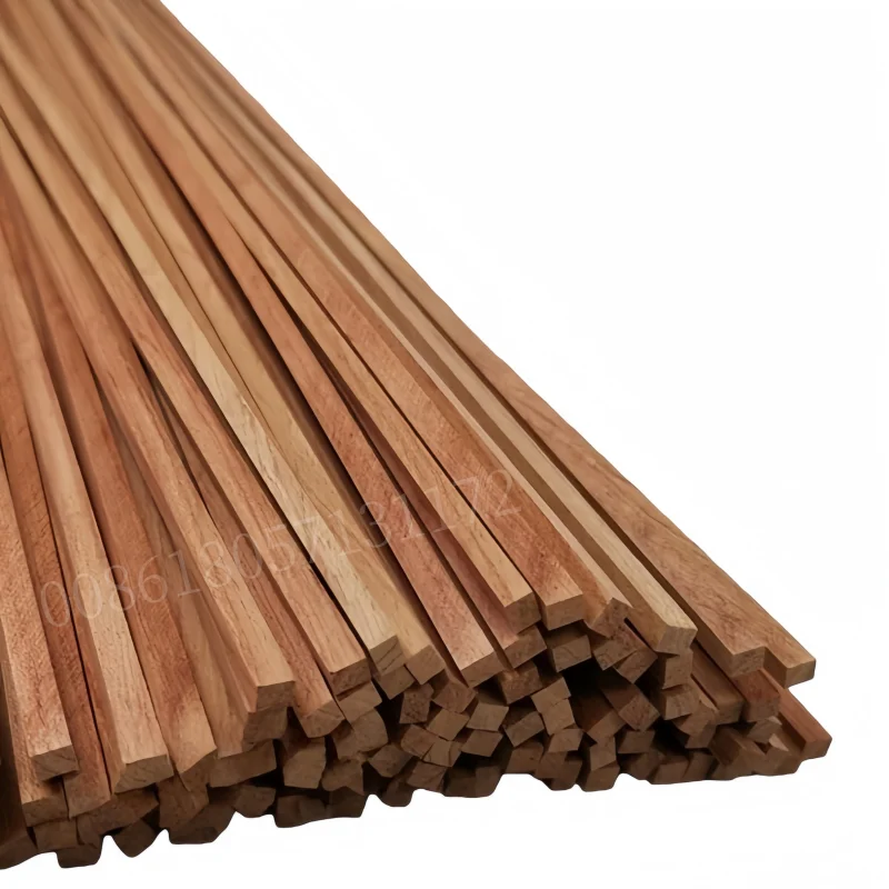

Bubinga Strips / Batten - 5 / 10 / 20 Pieces,1mm to 15mm Thick, 1mm to 15mm Widths, for DIY Furniture Model Woodworking