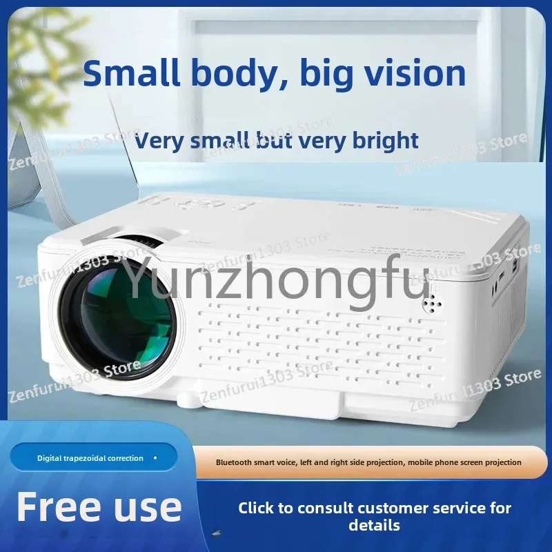 4k Ultra Clear Projector, Home Office Bedroom, High-definition Intelligent Home Theater, 5G Projector, Wifi All-in-one Machine