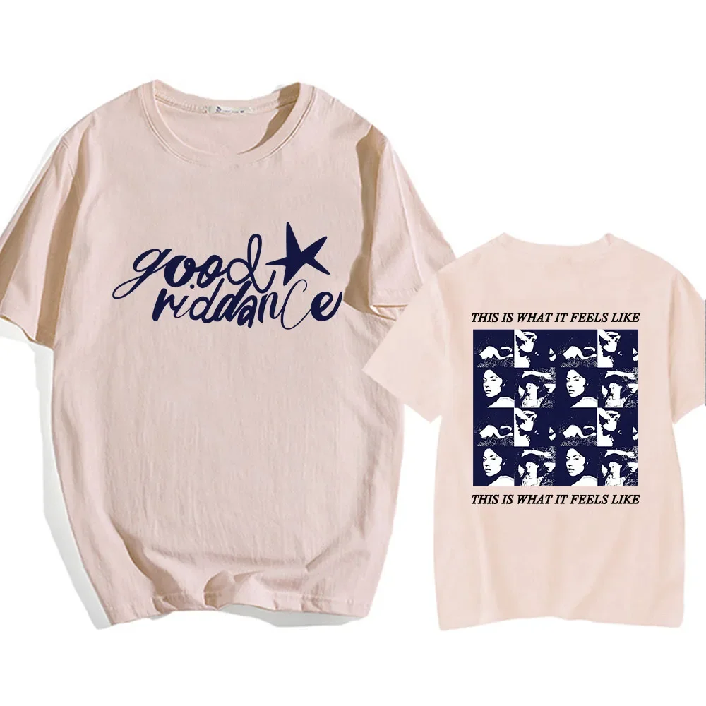 Gracie Abrams Pop Singer T-shirts Ropa Hombre Graphic Printing Tee-shirt Streetwear Summer  Comfortable Mens women Tshirts Boys