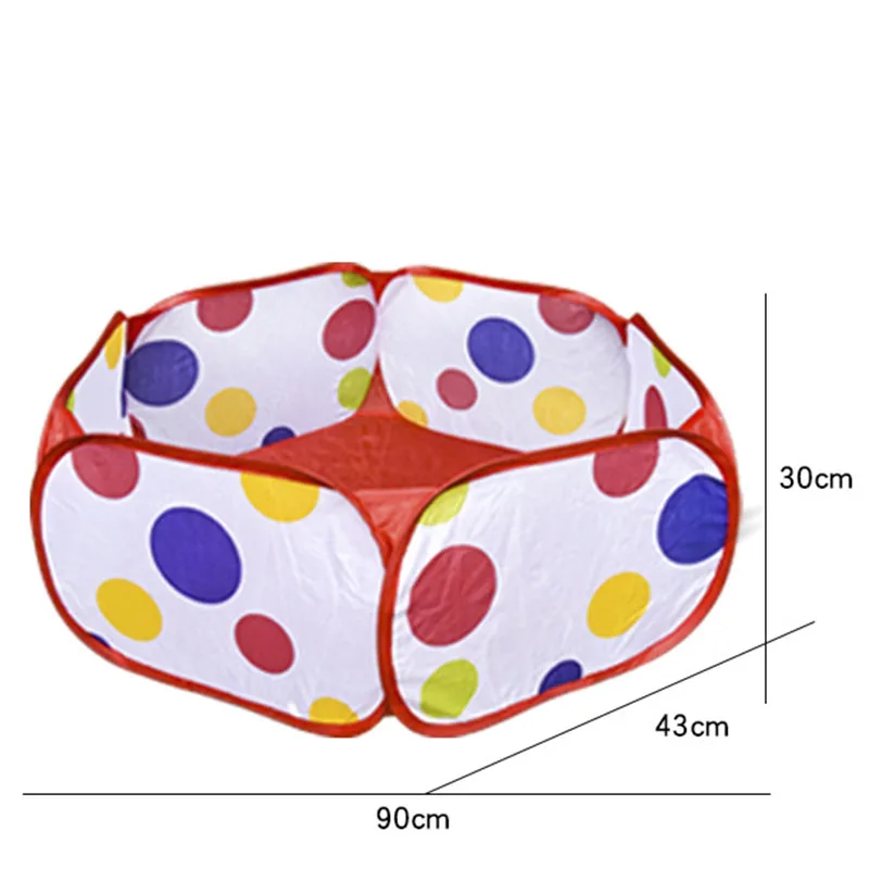 Portable Foldable Tent Indoor Outdoor Educational Colorful Toys Ocean Ball Pool Pit Play House Gift For Children Kids
