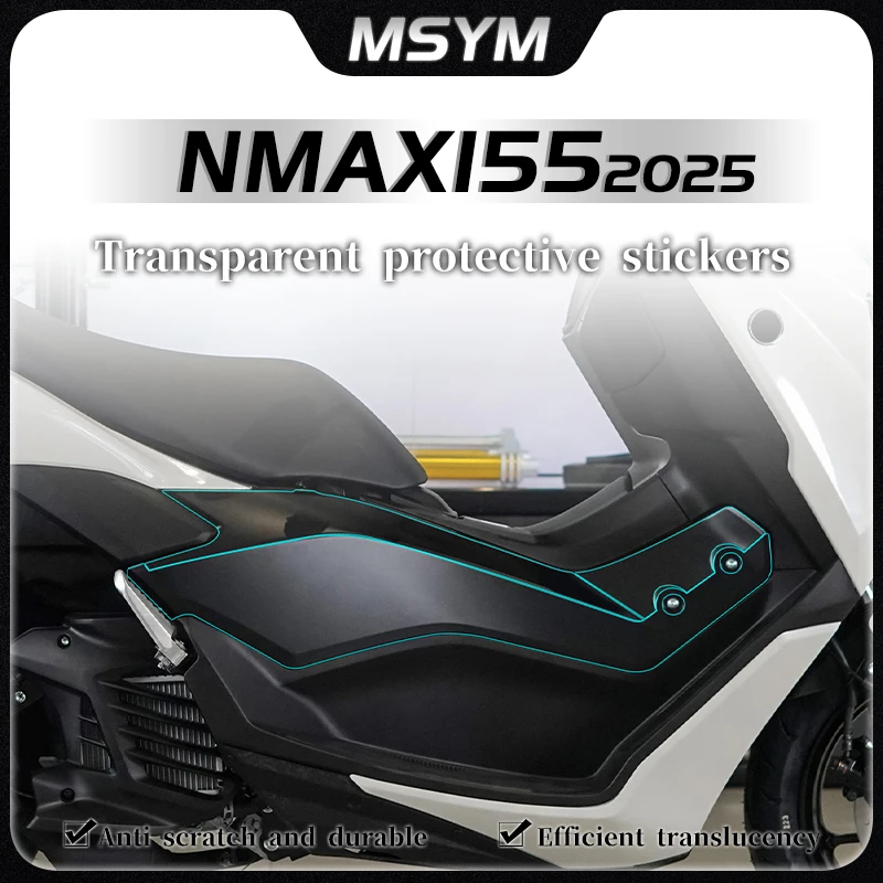 For Yamaha NMAX 155 N-MAX 125 nmax155 2025 Invisible car cover protective sticker  and waterproof oil tank film  accessories