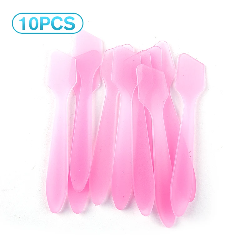 10Pcs Mini Cosmetic Spatulas Scoop Face Cream Makeup Mask Mixed Spoon Beauty DIY Tools Eye Facial Makeup Applicator Sticks