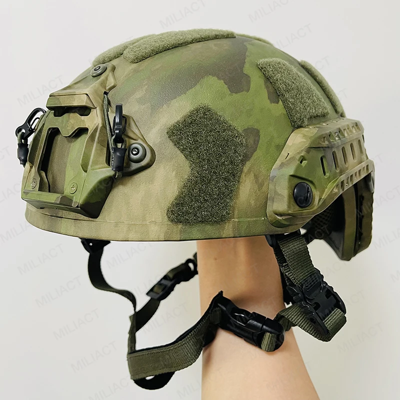 Imagem -06 - Capacete Tático Fast sf Aramid Capacete Nij Iiia mc cp Atfg Camuflagem Multicam Capacete Marítimo com Sistema Wendy