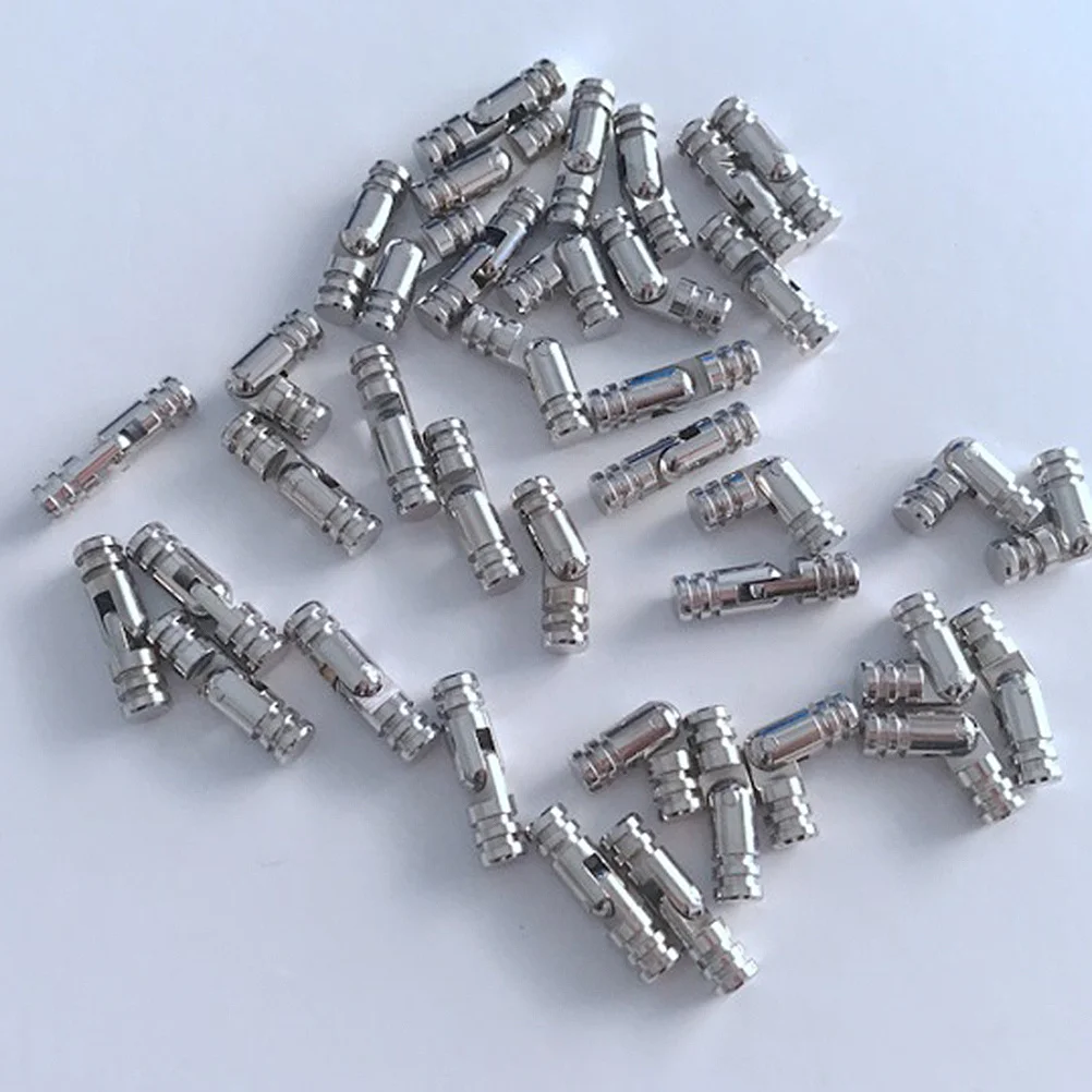 

50Pcs Silver Jewelry Box Hinges 5x25mm High Quality Stainless Steel Self Closing Spring Hinges for Case Boxes Hinge