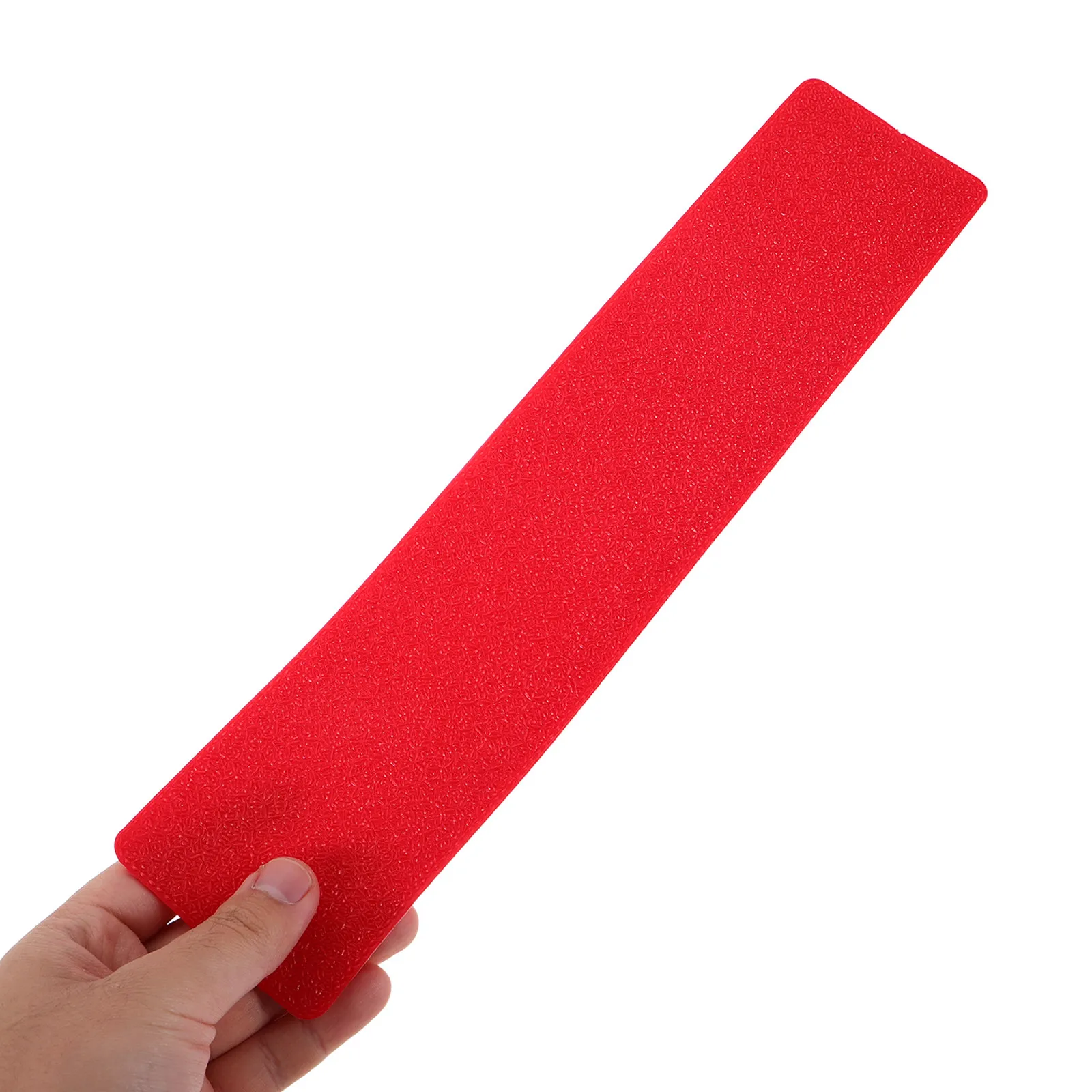 4Pcs Sports Marker Pads Red Rectangular Non Slip Flat Indoor Outdoor Soccer Tennis Football Court Accessories Field Markers