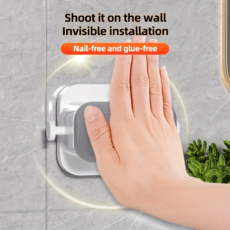 Mop and Broom Organizer Mop Holder Rack Mop Holder Wall Mounted Strong Broom Mop Holder Self Organizers Hang Broom - view 3