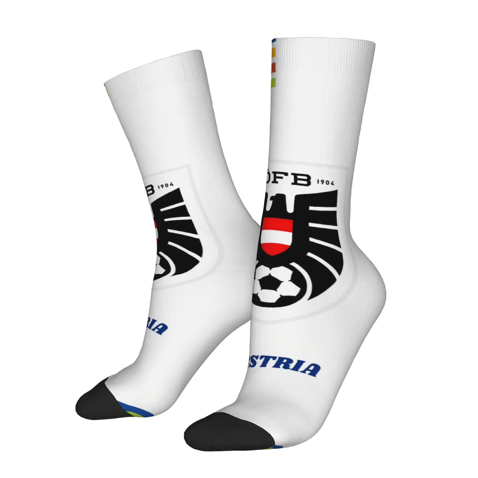 Hip Hop Retro Austria Crazy Men's compression Socks Unisex  Harajuku Pattern Printed Funny Sock Match Day Essentials
