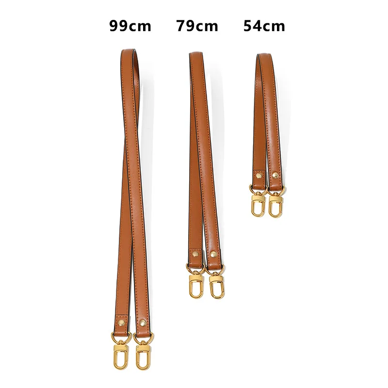 Genuine Leather Bags Handle Strap for underarm bag straps Bucket Bag Short Shoulder Replacemen Bag Accessories