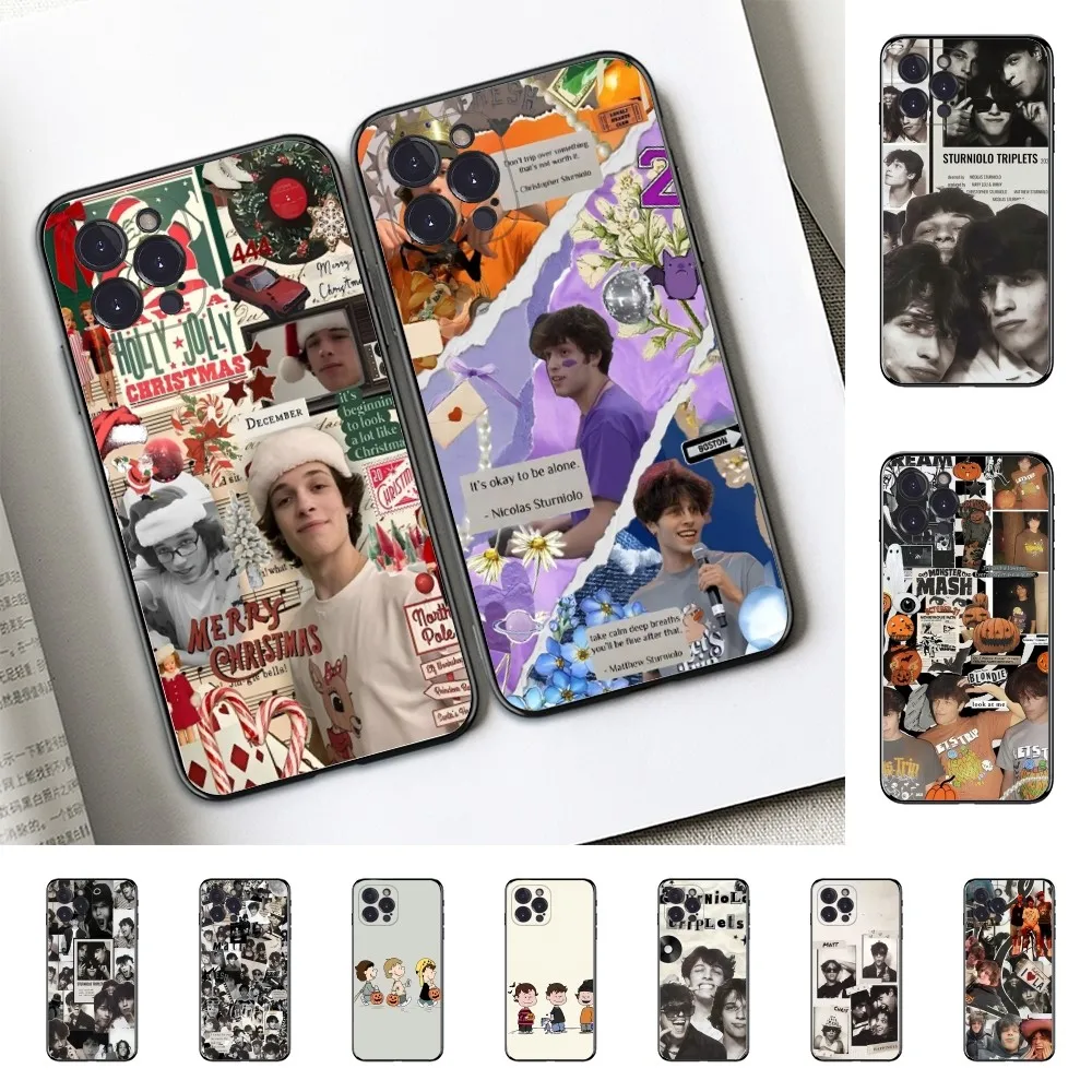 S-Sturniolo T-Triplets Phone Case For Redmi 5 6 7 8 9 10 plus pro 6 7 8 9 A GO K20 K30 K40 pro plus F3 Fundas