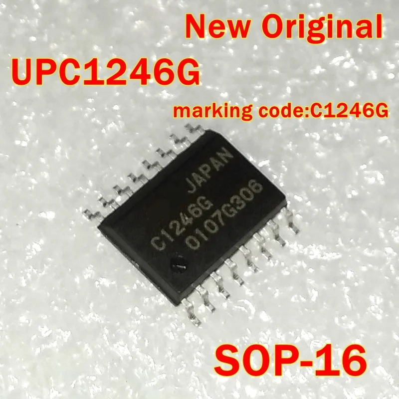 

1Pcs to 10Pcs Upc1246G Sop-16 New Original Marking Code:C1246G Signal Processing or Control Function