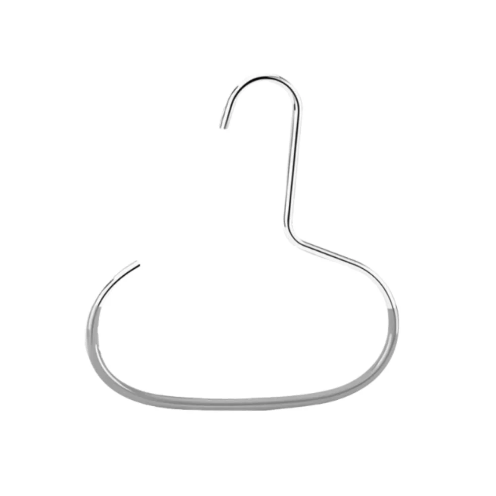 5Pcs Non-Slip Hat Hanger Metal Multi-Purpose Hanging Hat Organizer Rack Non-Deformable Non-Marking Creative Hat Ring Hook
