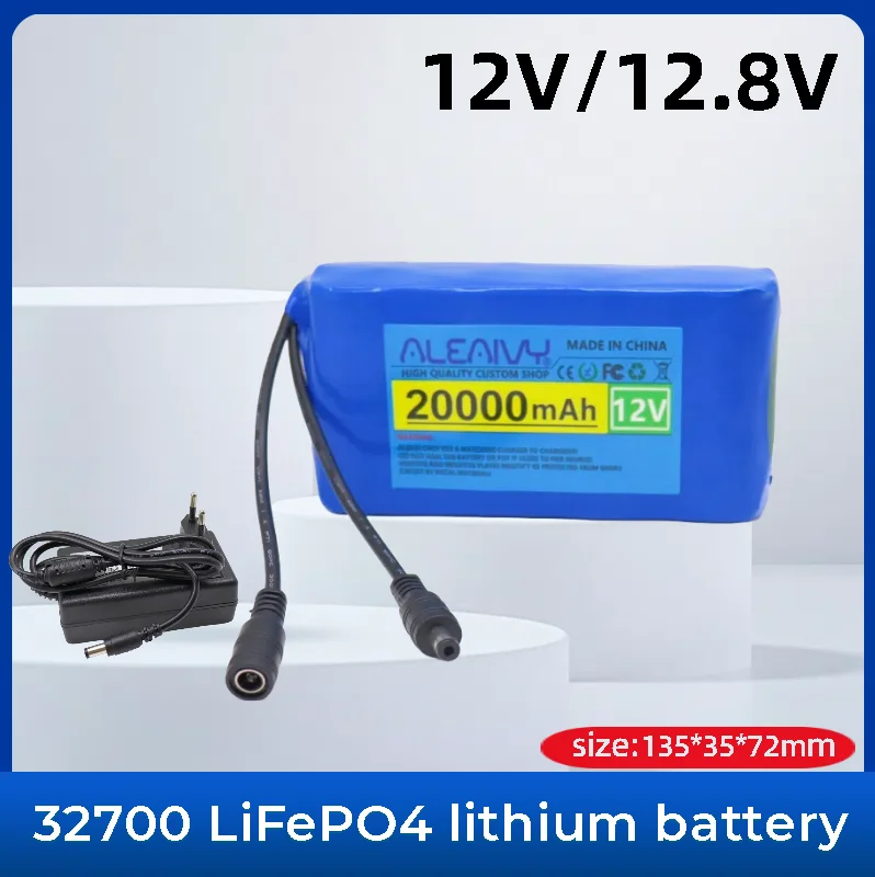 

Литиевая аккумуляторная батарея LiFePO4 12,8В 32700 4S1P для электролодок с балансировочной BMS 40А и блоком питания 12В + зарядное устройство