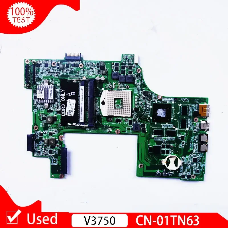 

Used Laptop Motherboard CN-01TN63 1TN63 For DELL Vostro 3750 Mainboard DAV03AMB8E1 HM67 N12P-GE-A1 GT525M 1G