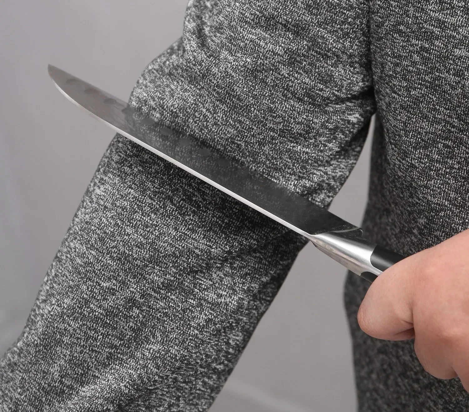 Anti-Stab Anti-Cut Samoobrona Plus Size Kurtka z kapturem Lekka, niewidoczna odzież ochronna z kapturem i zamkiem błyskawicznym Odzież ochronna