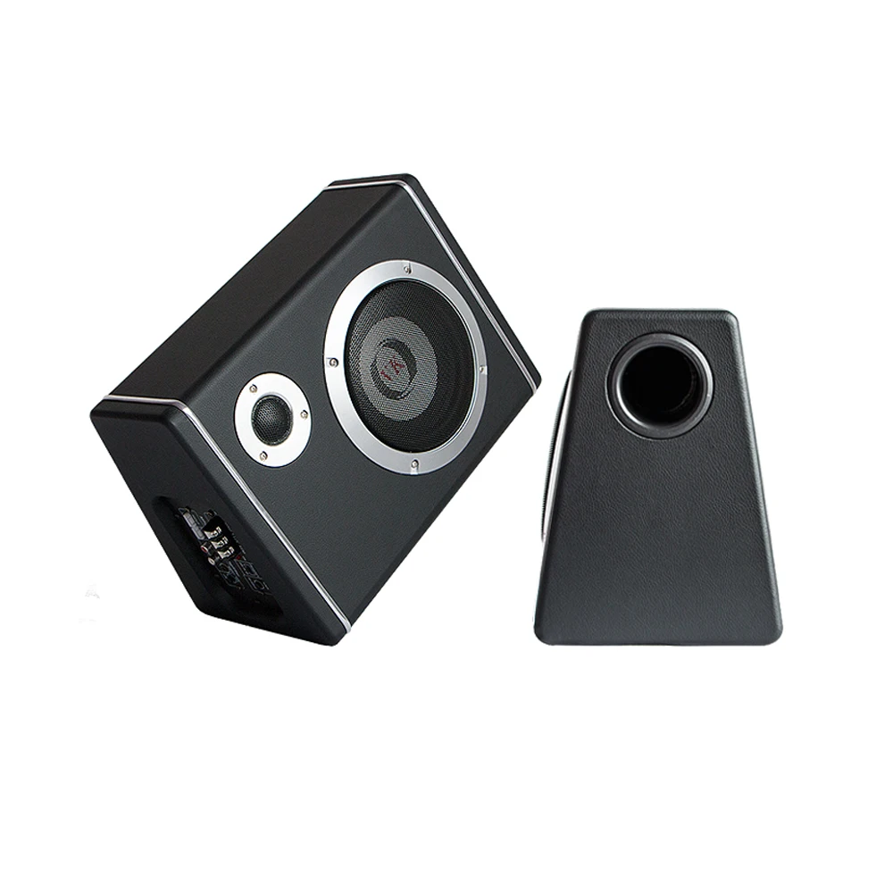 VK Factory Direct Sale 8 Inch Active Car Audio Subwoofer Sound Bar 4ohms Compatible HDF Material Single Coil