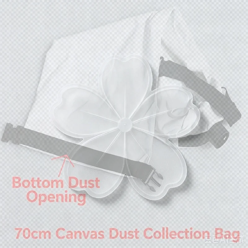 Drywall Sander Dust Collection Bag Long-Lasting Drywall Sander Dust Bag Foldable Tear-Resistant For Contractors, Woodworking