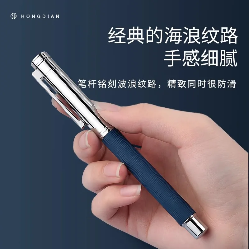 LT Hongdian Voyager Retro 1843  Replaceable Cartridge Fountain Pen  Exquisitely Crafted Calligraphy Custom Engraving Available